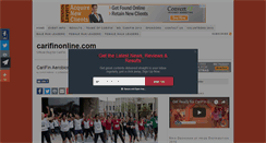 Desktop Screenshot of carifinonline.com